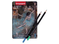 Pastelne barvice Bruynzeel Thyssen-Bornemisza National Museum - set 12 kosov