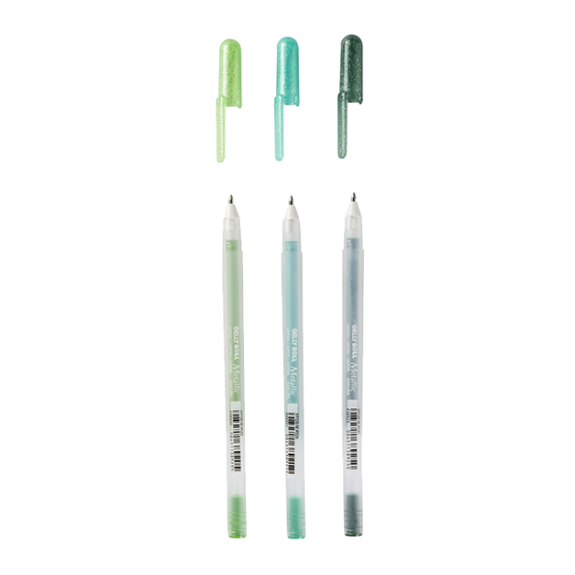 Sakura Gelly Roll Metallic set 3 pezzi - Forest