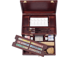 REMBRANDT Akvarelové farby - Master box 42 kalíškov