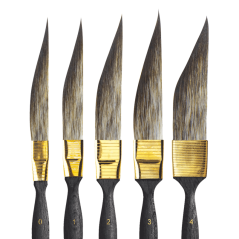 Da Vinci ecsetek DAGGER STRIPER - 703 - VÁLASSZA KI AZ ECSET MÉRETÉT