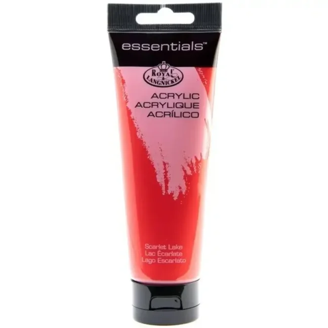 Colori acrilici Royal Langnickel Acrylic 120 ml - Royal & Langnickel colori acrilici: 136 - Scarlet Lake