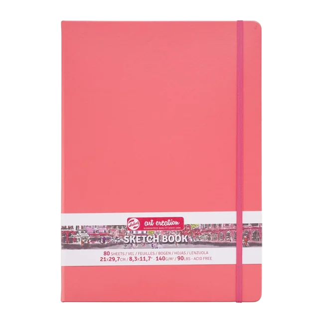 Blocco da disegno Art Creation 21x30cm - Coral Red