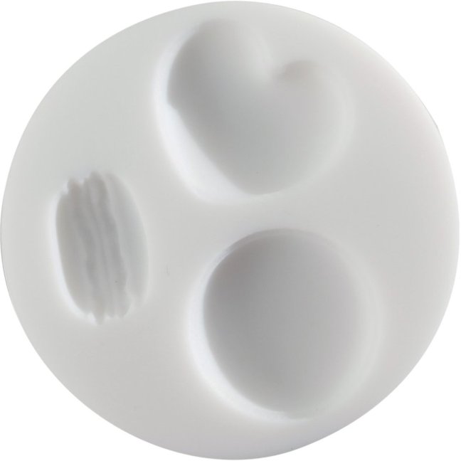 CERNIT stampo in silicone - scegli il motivo - CERNIT silicone: 95118 - Macaroons