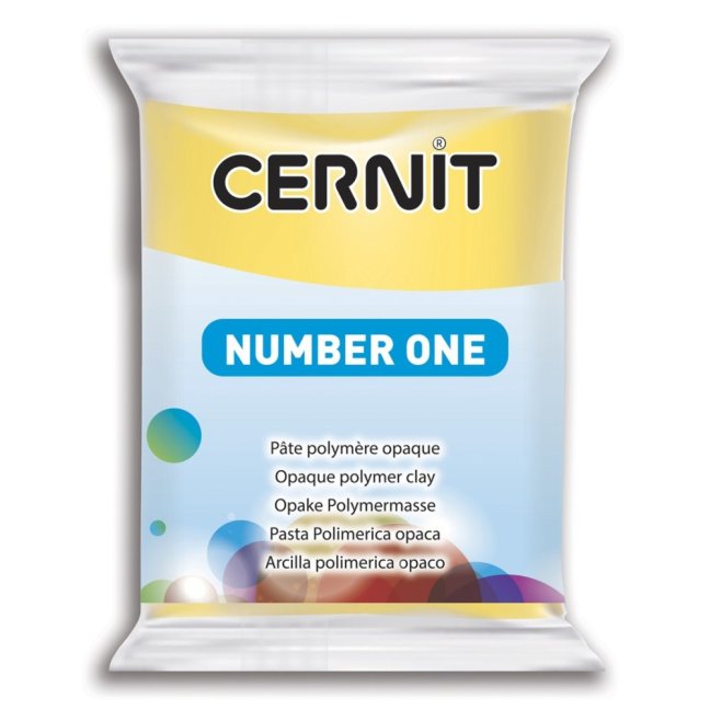 CERNIT Massa No.1 56g - vari colori - CERNIT No.1: 700 - Yellow