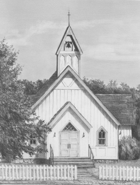 Kreatív skiccelő készlet -  Kápolna