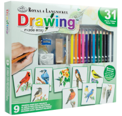 R&L Set creativo per disegno – 31 pz
