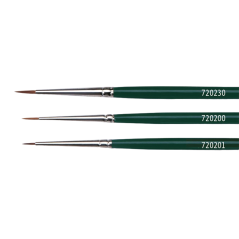 KREUL Pinsel universal radund - imitaziun colinaisa - differentas grondezzas