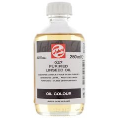 Talens lněný olej čištěný 027 - 250 ml