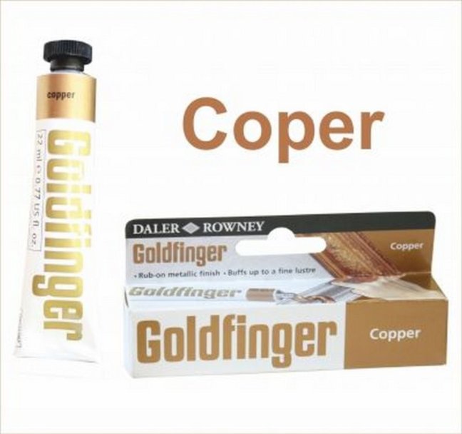 D&R Goldfinger pasta metallica 22ml - scegli la tonalità - Goldfinger pasta metallica 22 ml - scegli la tonalità: Copper