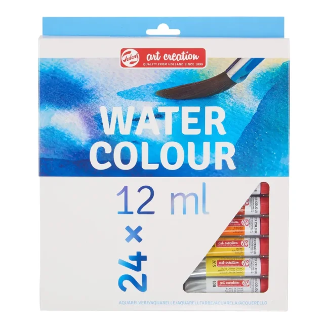 Colori ad acquerello Talens ArtCreation - set 24 x 12 ml