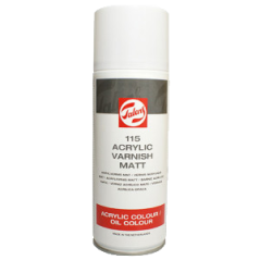 Talens matný lak v spreji pre akryl/olej 115 - 400 ml