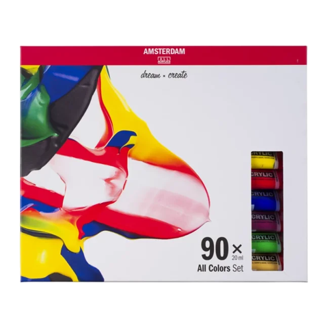 Amsterdam akril festékek - 90 x 20 ml készlet - All colors