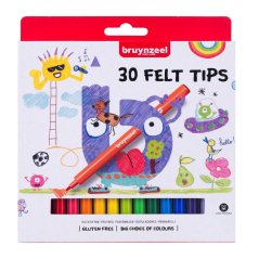 Bruynzeel Felt tip készlet - 30 színben