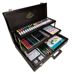 Royal Langnickel Mixed Media set – Black Series – 100 kosov