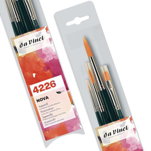 daVinci NOVA set di pennelli sintetici - serie 4226