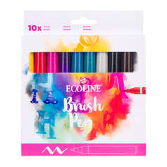 Set di pennarelli acquerellabili Ecoline Galaxy - 10 colori