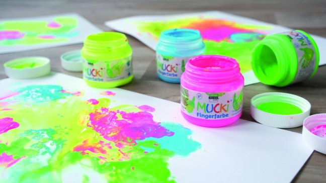 KREUL Prstové farby pre deti MUCKI - 150 ml