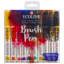 Pennarelli Acquerello Ecoline - set 10 pz - Dark