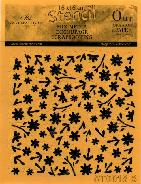 Fólia sablon - VIRÁGOK