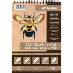 Leniar Bee spirálkötésű papírtömb - különböző formátumok