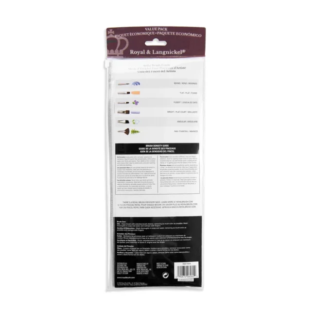 Pennelli con setole sintetiche mix - set da 12 pezzi - RSET-9315