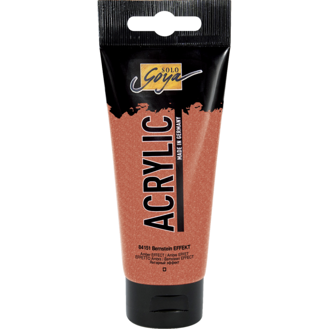 KREUL Colore acrilico Solo Goya – 100 ml - KREUL colore acrilico Solo Goya 100 ml - scegli la tonalità: 84151 - Amber Effect