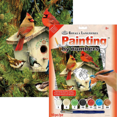 Pittura per numeri formato A4 - Vicini locali