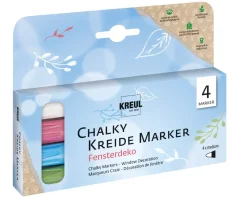 KREUL Folyékony krétás filctoll készlet CHALKY – 4 db