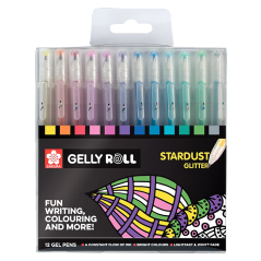 Sakura Gelly Roll Stardust sada 12 ks