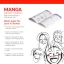 Blocco per disegnare Manga + set di matite e pennarelli Royal Langnickel
