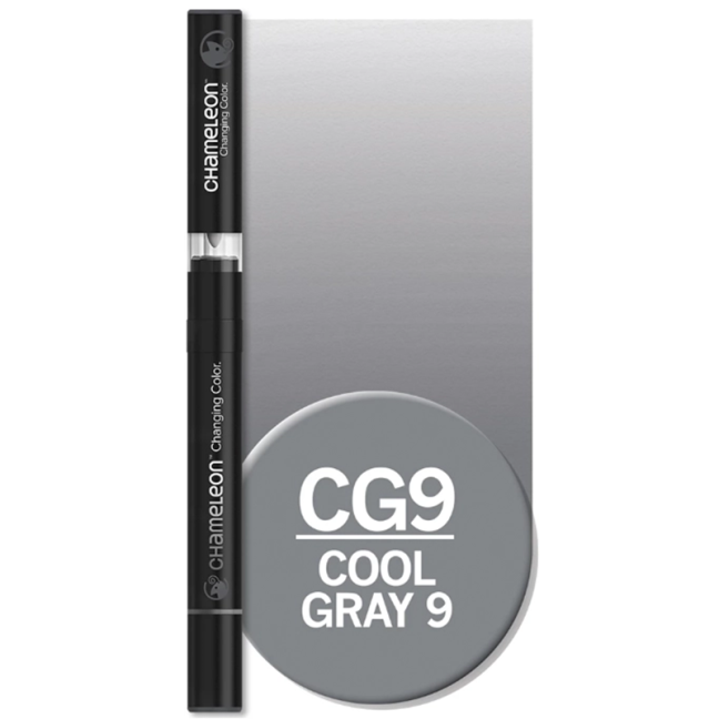Chameleon Color Pen marcatore - scegli la tua tonalità - CHAMELEON colori - scegli la tonalità: 50 - Cool Grey 9 CG9