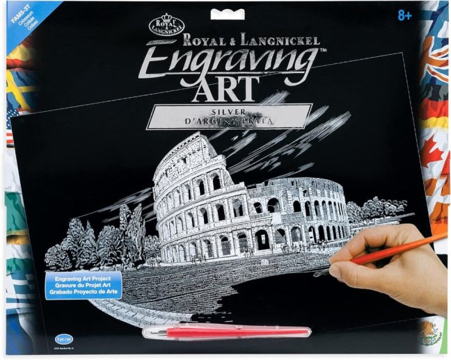 R&L Disegno da grattare – Colosseum