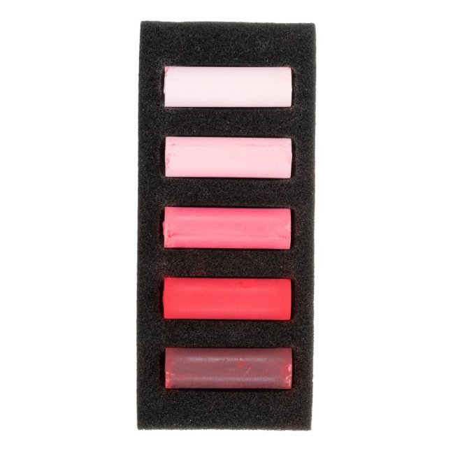Pastello Secco REMBRANDT - Rossi Freddi - set di 5 mezzi pastelli
