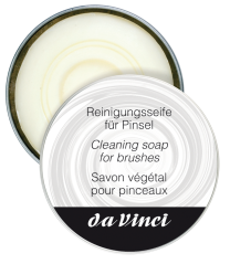 daVinci Sapone per Pennelli in Scatola di Latta - 85g