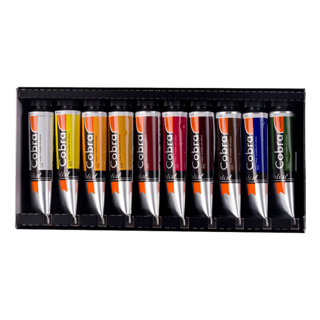 Cobra The Peasants set di colori a olio per ritratti 10 x 40 ml