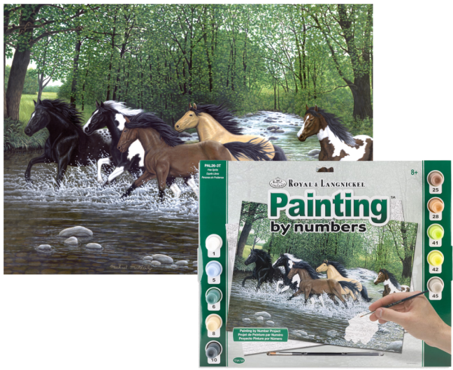 R&L Pittura con i numeri – Free Spirits