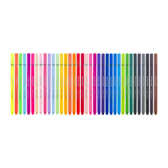 Bruynzeel Fineliner sada Basic - 36 fixiek