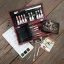 Set di pittura ad acquerello in scatola di legno Royal&Langnickel Essentials - set 32 pezzi