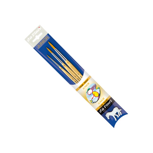 daVinci JUNIOR set di pennelli iniziali - serie 4212