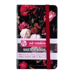Blok za skiciranje Art Creation 9x14cm - Flowers