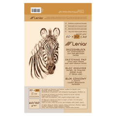 Leniar Zebra vázlattömb - különböző formátumok