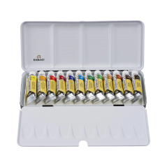 Rembrandt colurs d'aquarel en sturscha 12x10ml tubas - Mono-Pigmentadas