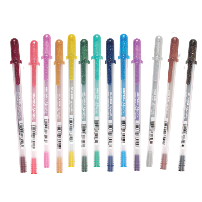 Sakura Gelly Roll Penna - Metallico