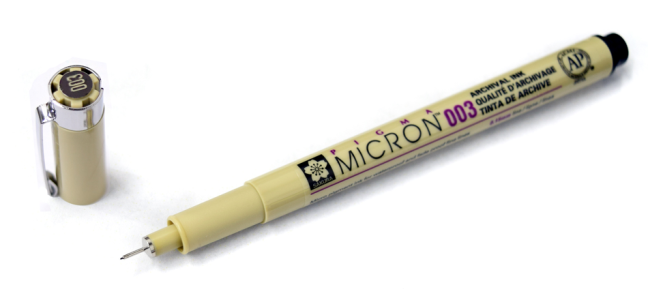 SAKURA Pigma Micron® penna tecnica Black - varie dimensioni di punta