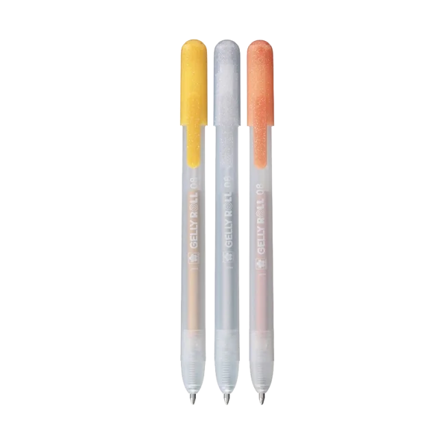 Sakura Gelly Roll Metallic set di penne gel 3 pz – Gold-Silver-Copper