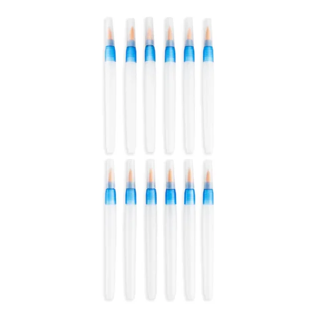 R&L Veliki polnilni čopiči za akvarel – 12 kos