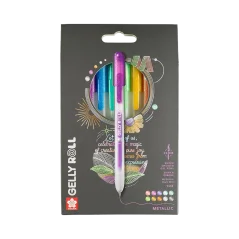 Sakura Gelly Roll – metalické gélové perá, sada 10 ks