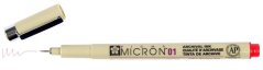 Technické pero SAKURA Pigma Micron® Red - vyber veľkosť hrotu