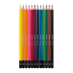 Bruynzeel 12 Colour Pencils set de 12 bucăți creioane colorate