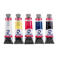 Van Gogh akrilne boje Primary Mixing set – 5 x 40 ml